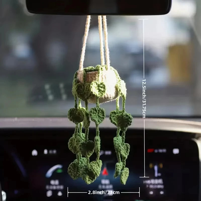 Handmade Cartoon Crochet Doll – Cute Gift for Kids & Women