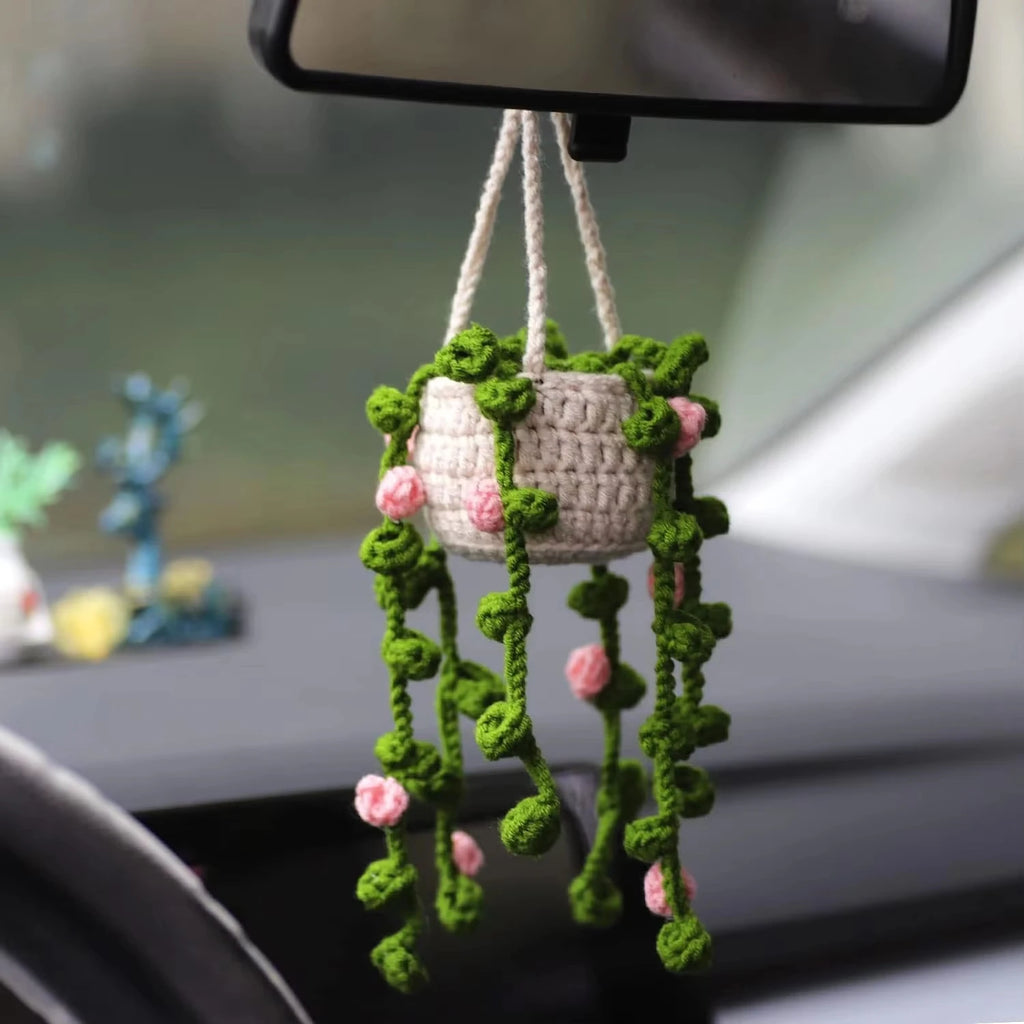Handmade Cartoon Crochet Doll – Cute Gift for Kids & Women