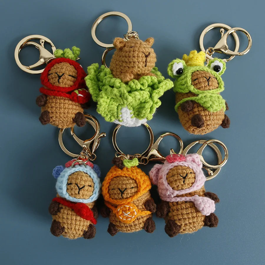 Capybara Keychains