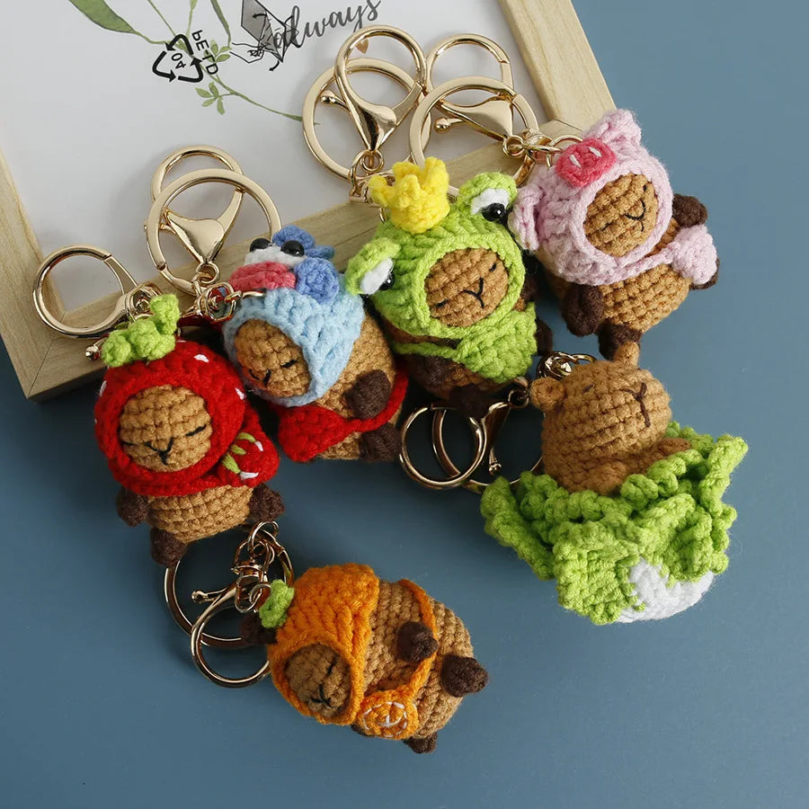 Capybara Keychains