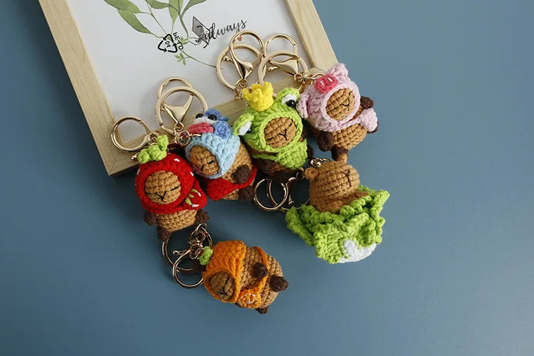 Capybara Keychains