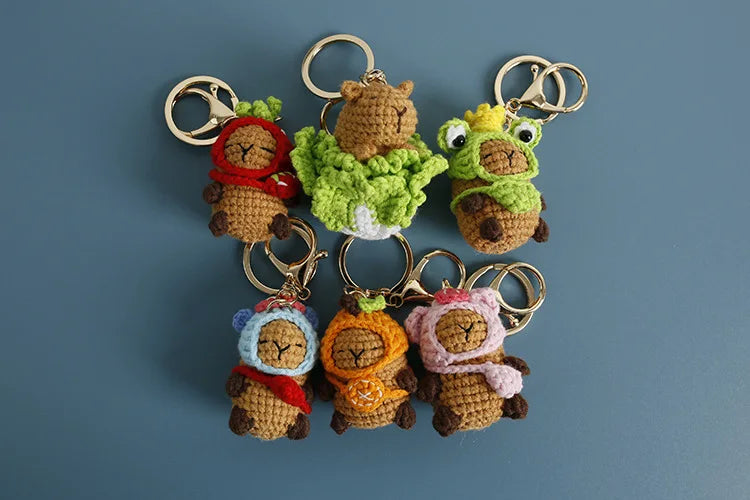 Capybara Keychains