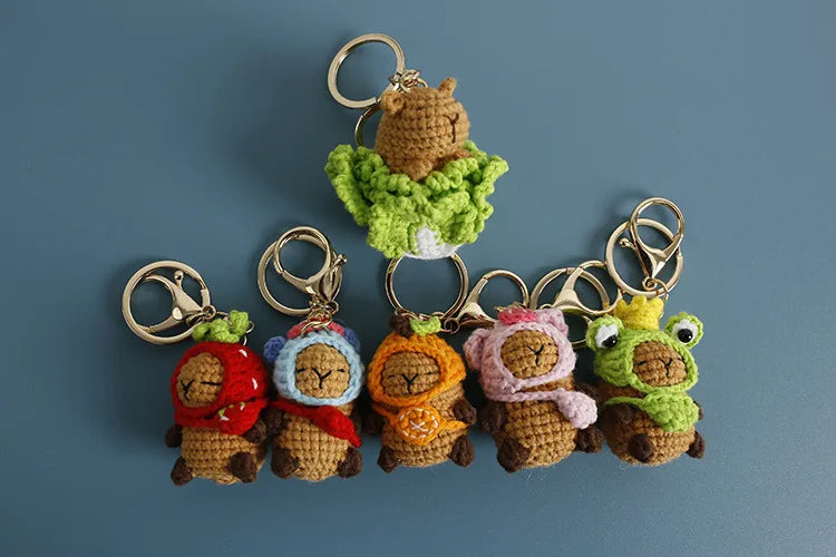 Capybara Keychains